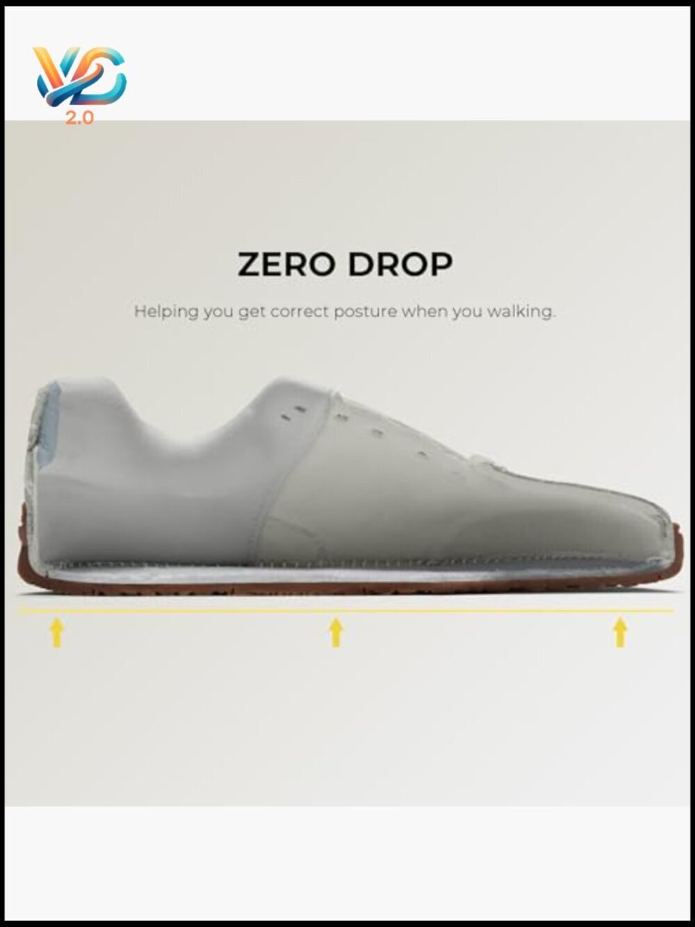 Wide Toe Box Zero Drop Barefoot Sneakers Women Walking Shoes View 4